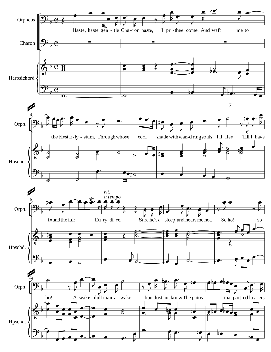Диалог между Хароном и Орфеем (A dialogue between Charon and Orpheus)
