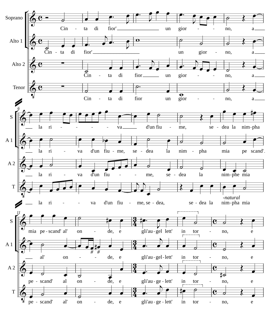 Однажды в цветочном венке (Cinta di fiori un giorno)