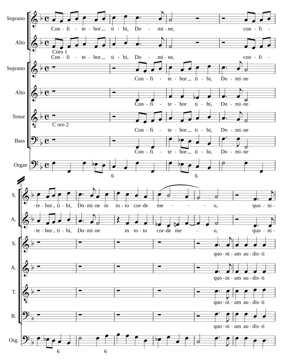 Исповедаюсь Тебе, Господи (Confitebor tibi Domine)