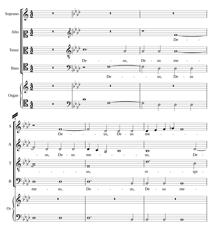 Боже, Боже мой, взгляни на меня (Deus Deus meus respice in me)