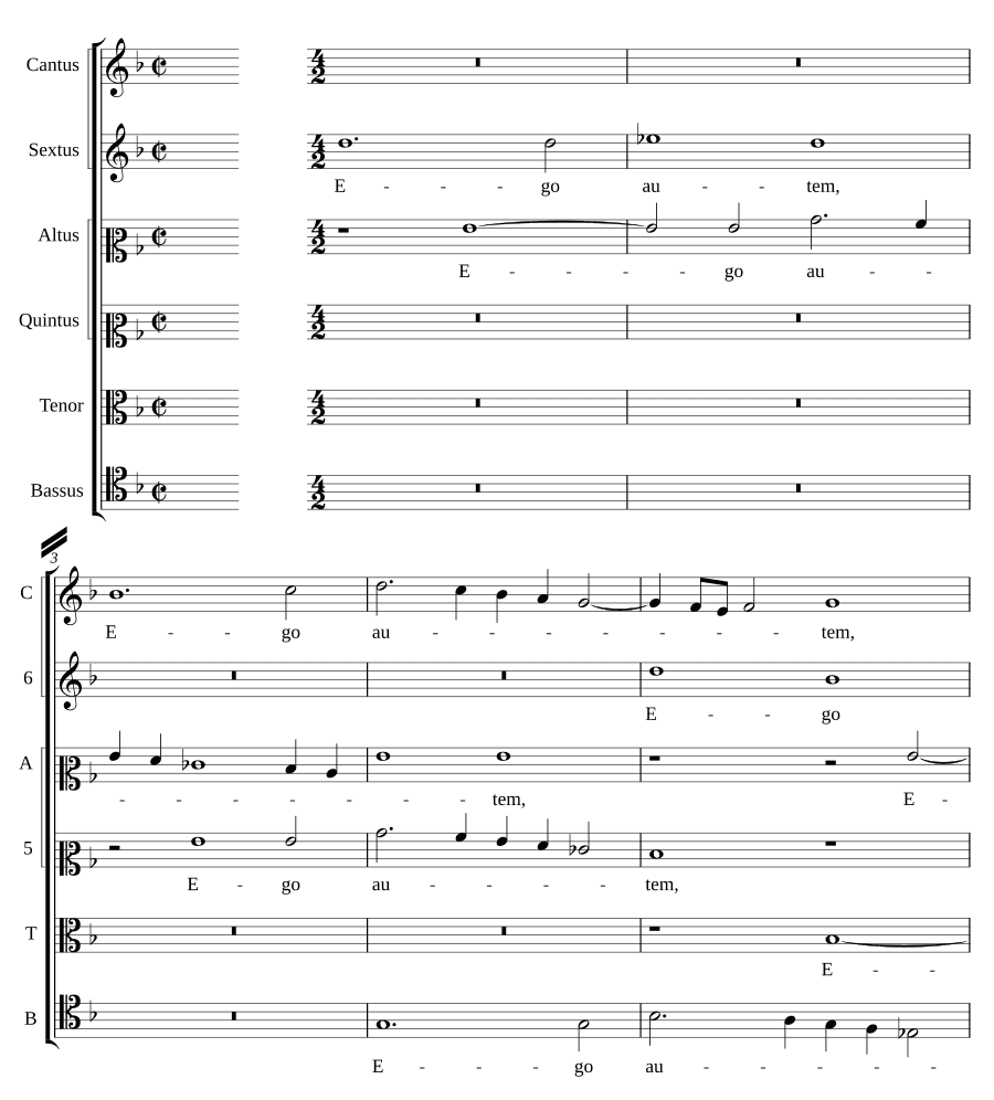 Я же, как олива (Ego autem, sicut oliva)
