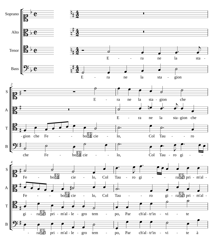 Была пора (Era ne la stagion)