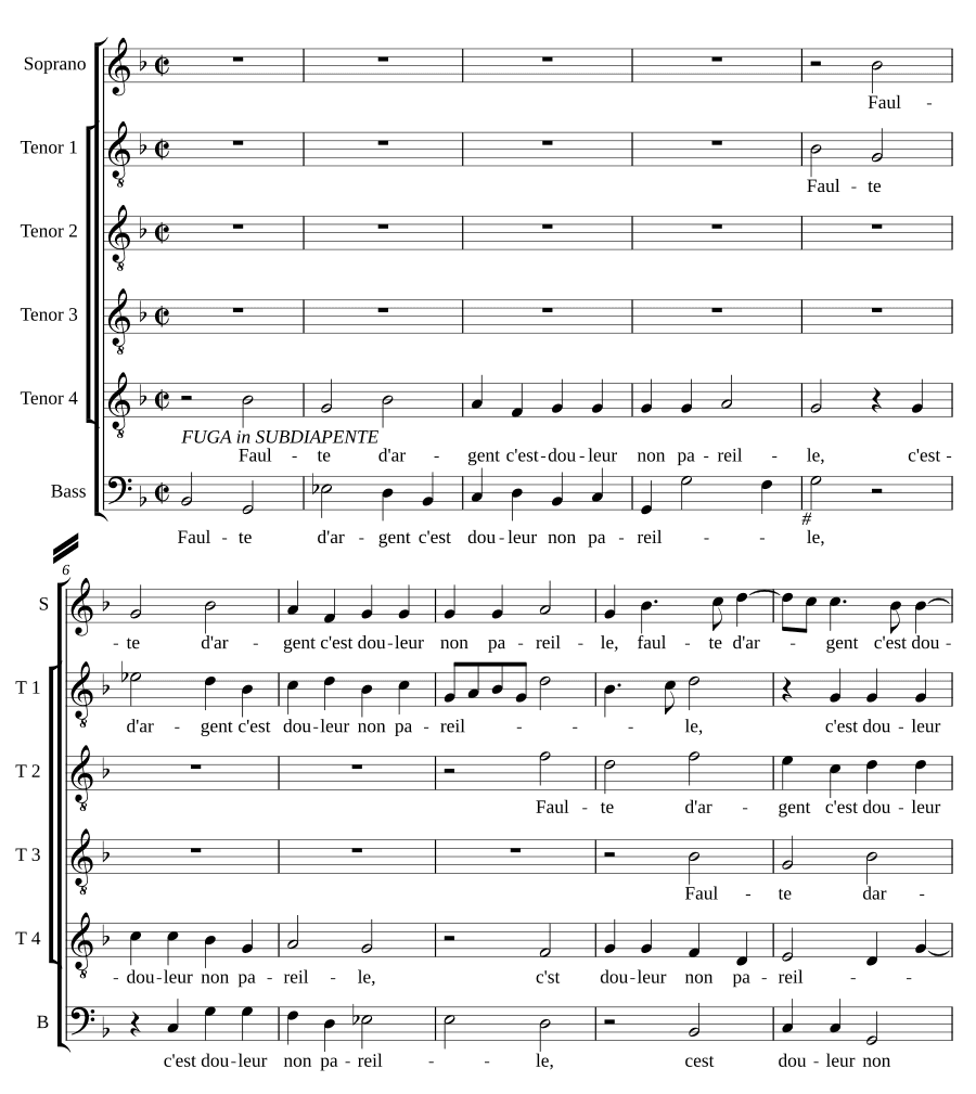 Недостаток денег (Faulte d'argent)