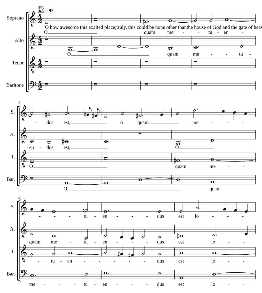 О как страшно (O quam metuendus est)