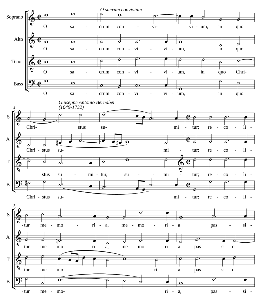 O sacrum convivium