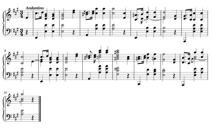 Прелюдия №7 ля мажор, Op. 28 №7