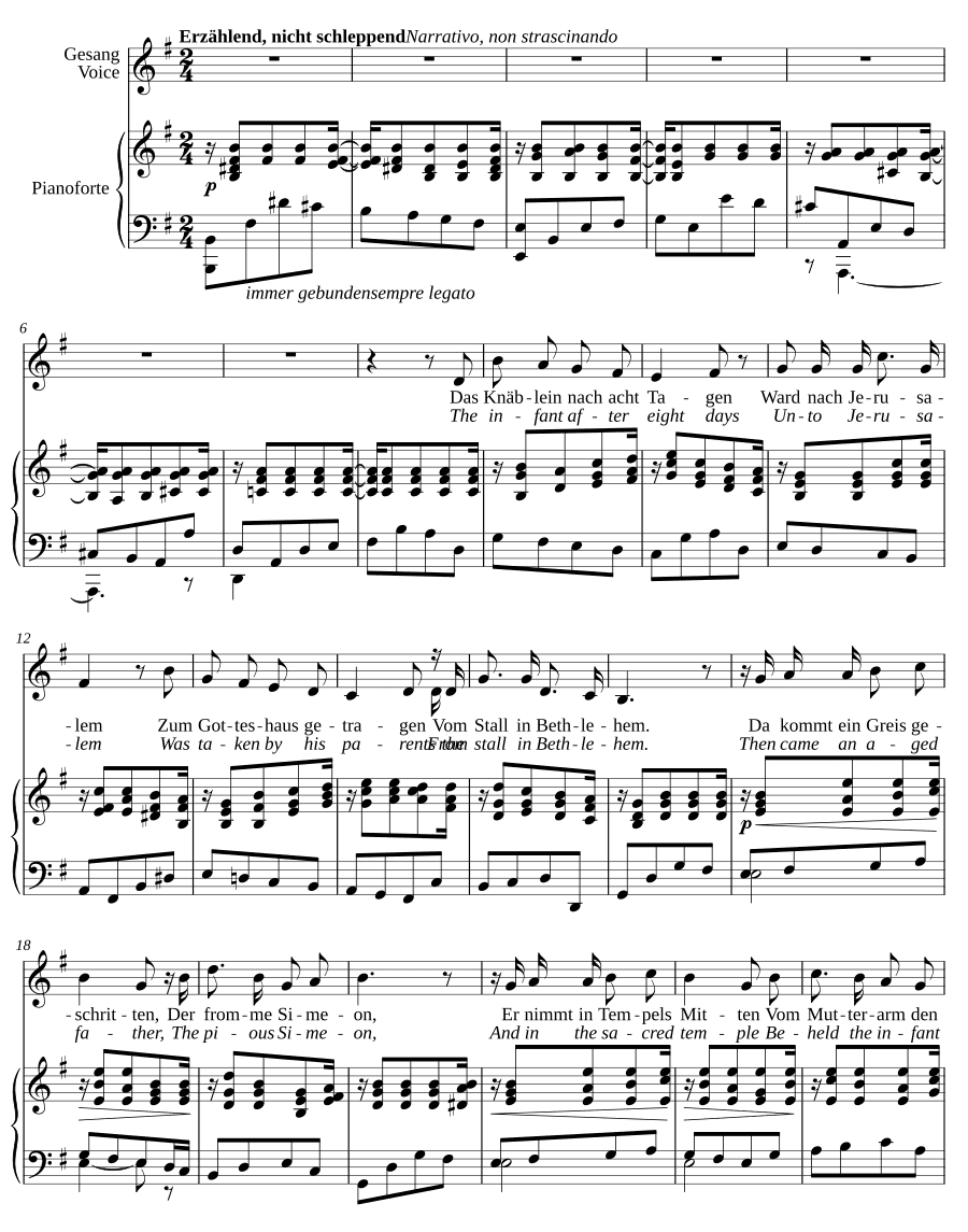 Симеон (Simeon). Рождественские песни, соч. 8