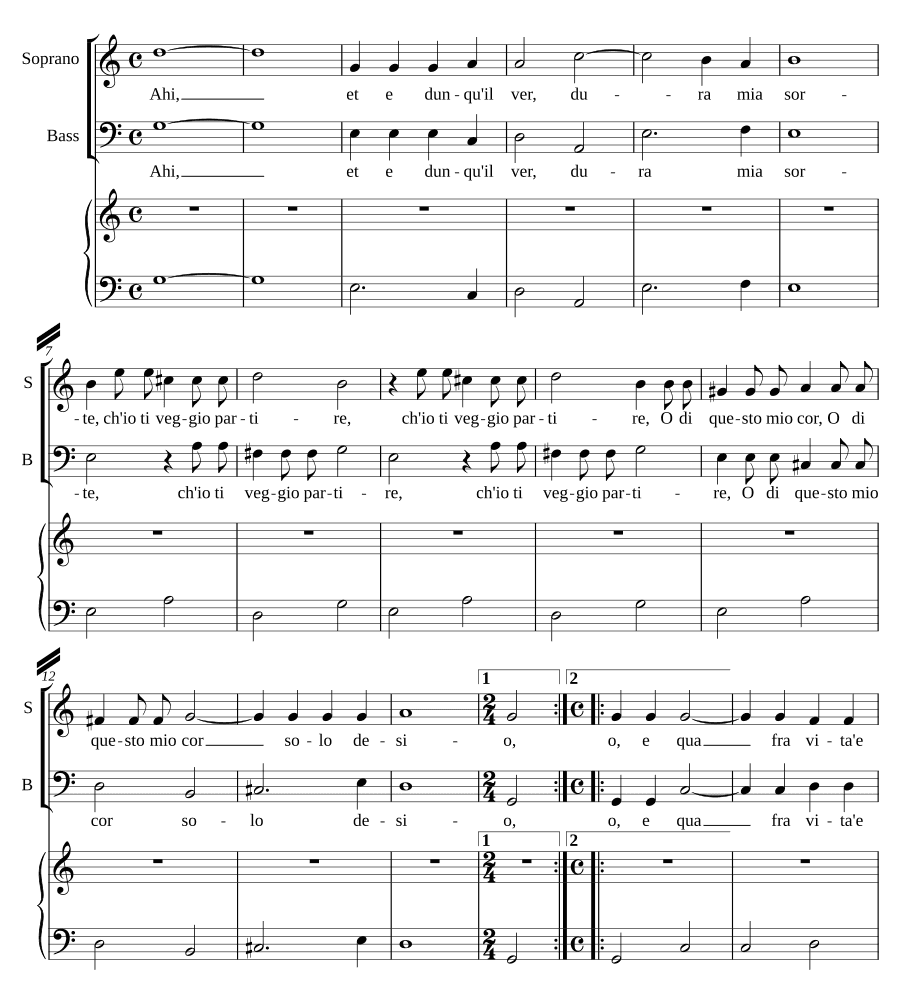 Ах, и вот (Ahi, et e dunque)