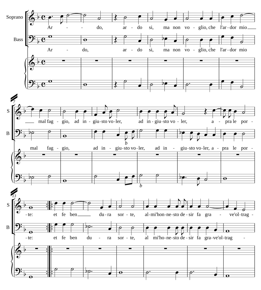 Горю, горю, если (Ardo, ardo si)