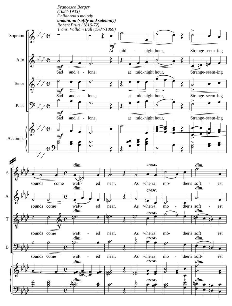 Мелодия детства (Childhood's melody)