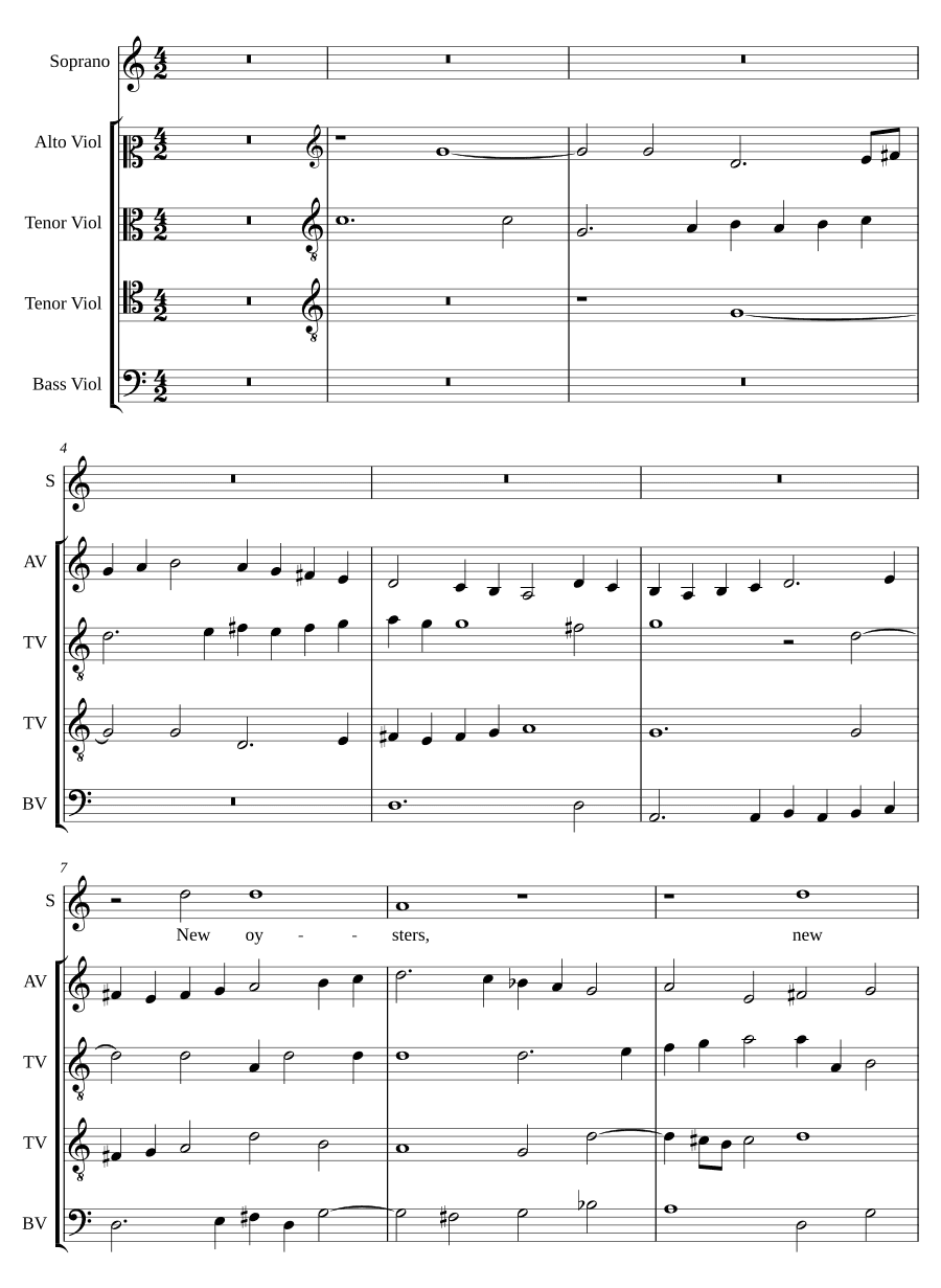Крики для голосов и виол (Cries for Voices and Viols)