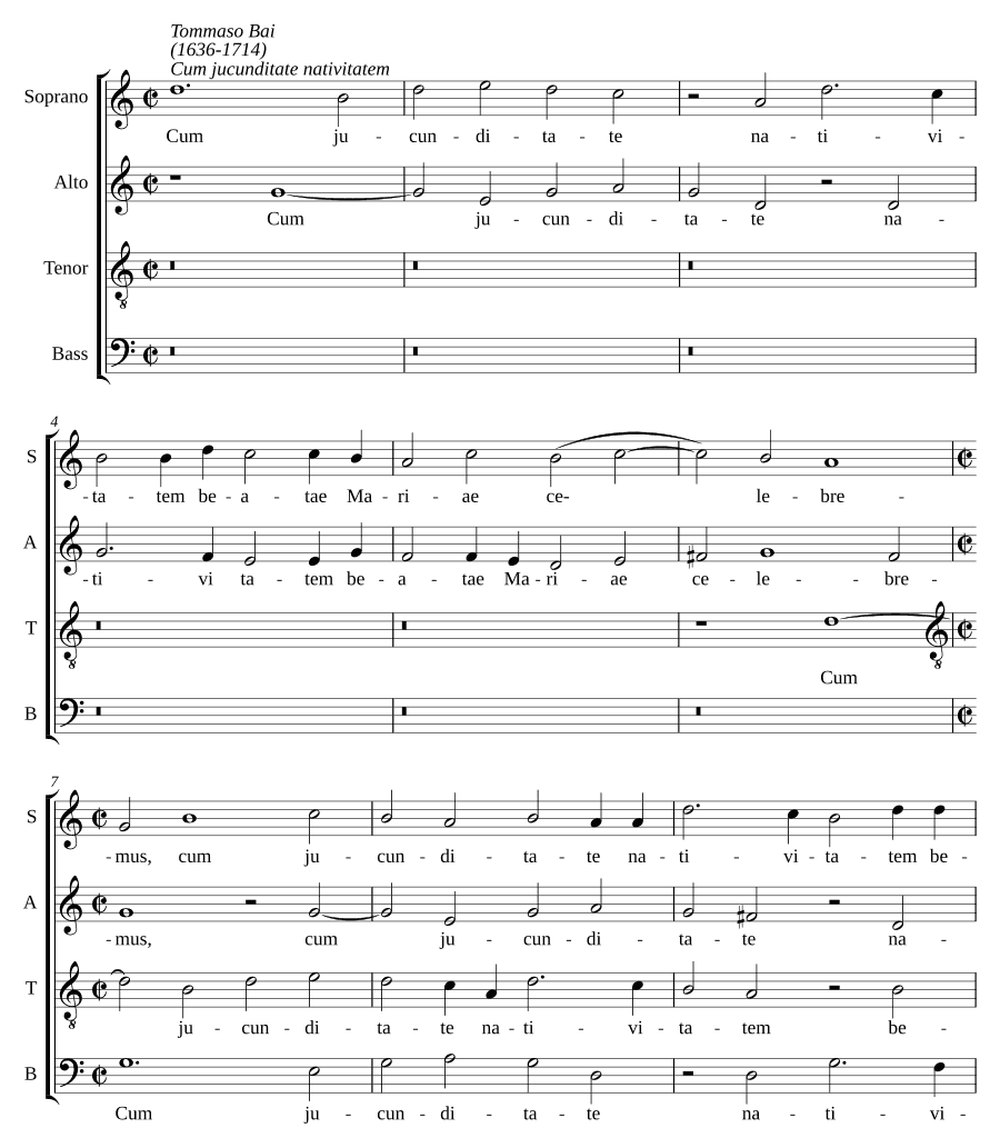 С радостью о Рождестве (Cum jucunditate nativitatem)