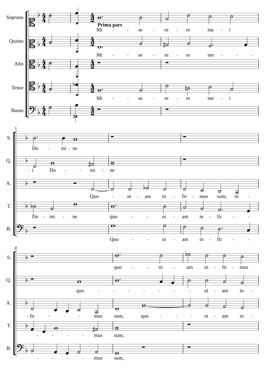 Miserere mei Domine