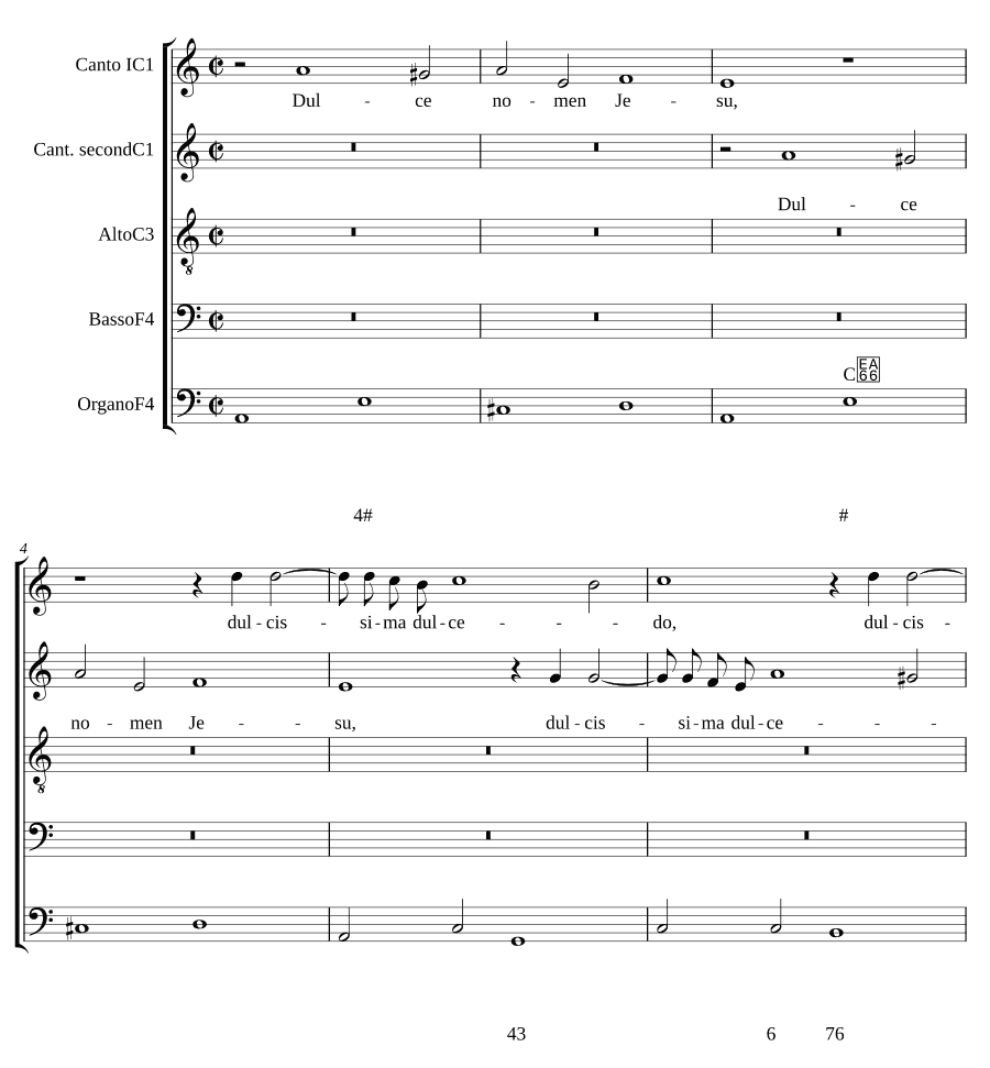 Сладкое имя Иисус (Dulce nomen Jesu)