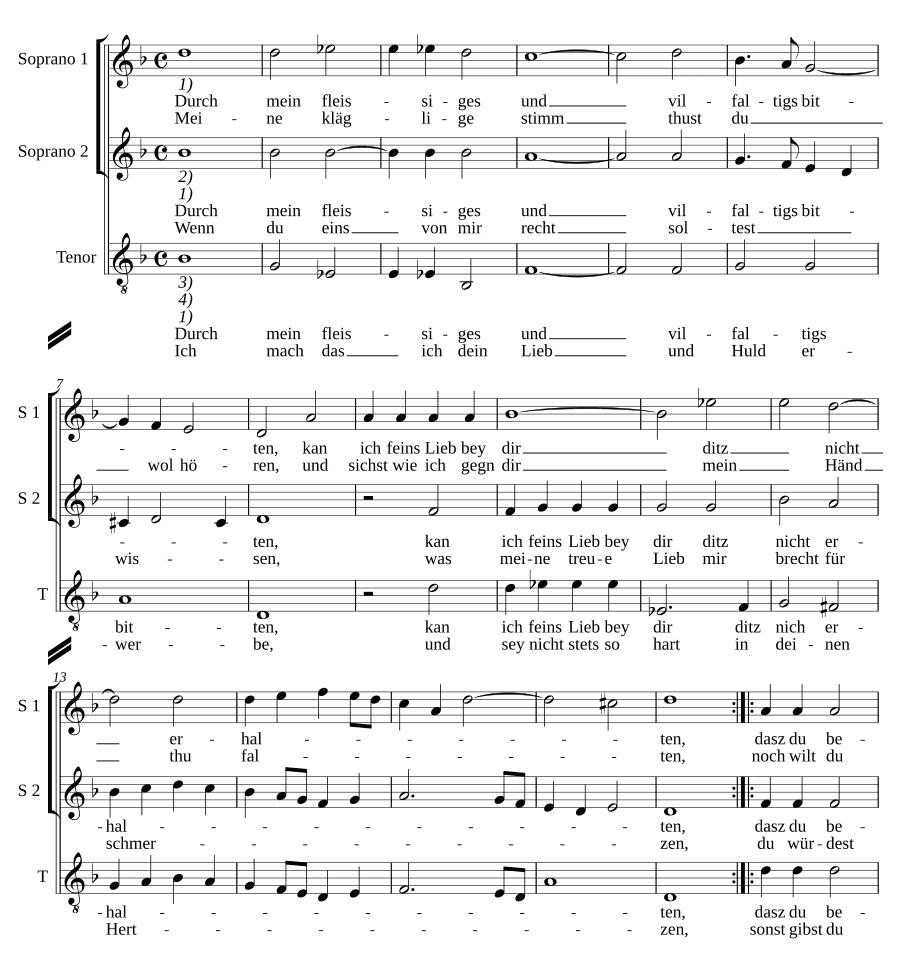 С моим усердием (Durch mein fleissiges)