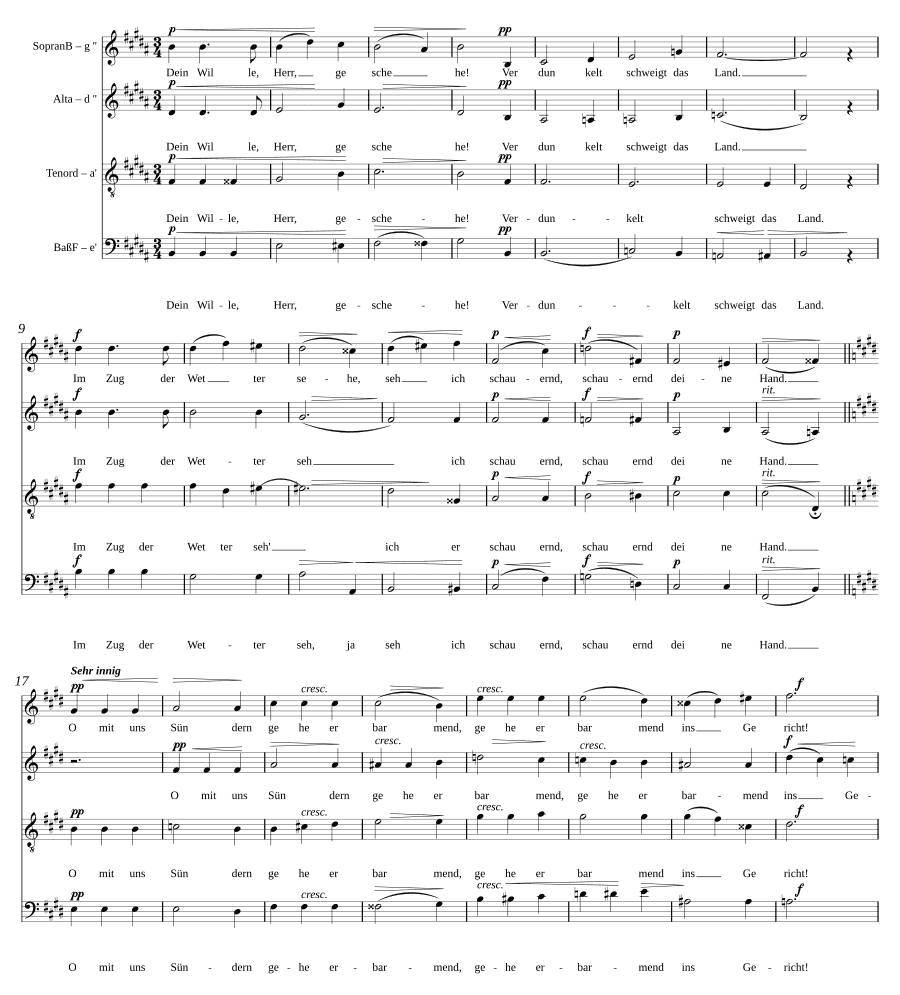 Смирение (Ergebung)