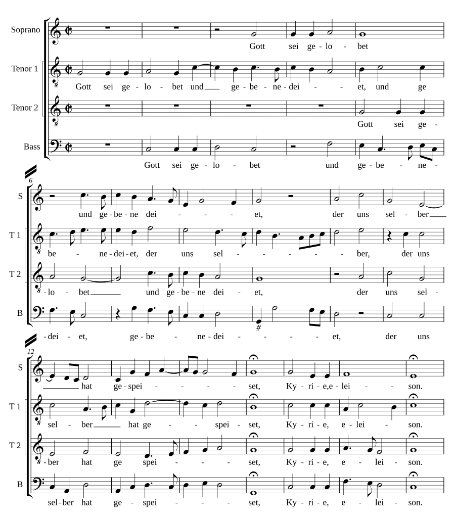 Богу хвала (Gott sei gelobet)