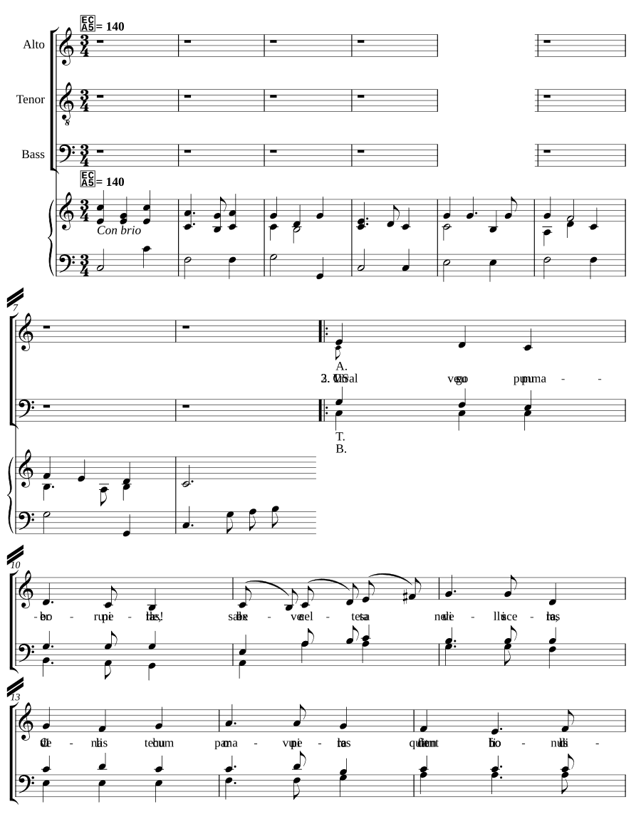 Песнь на Рождество Господа нашего Иисуса Христа (In Nativitatem D. N. J. C. Canticum, H 414)