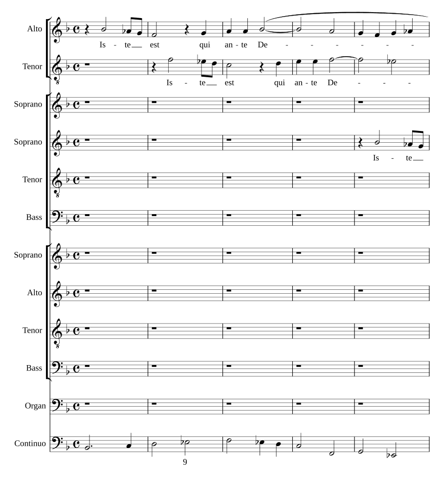 Этот пред Богом (Iste est qui ante Deum)