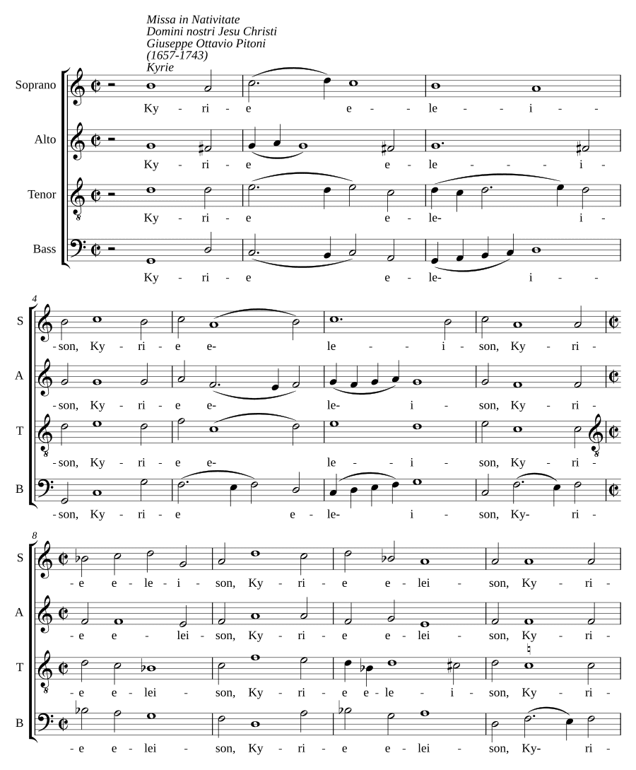 Месса на Рождество (Missa in Nativitate)