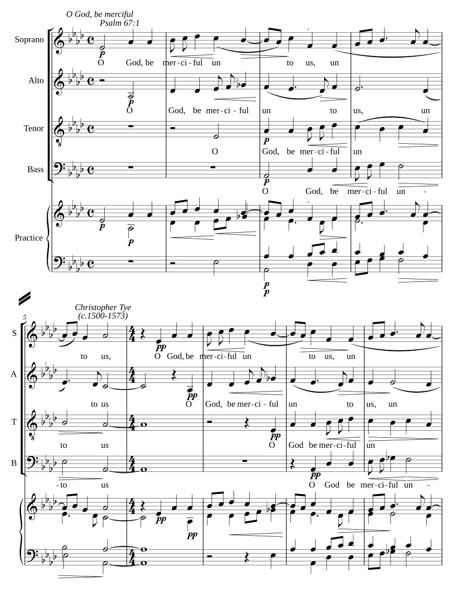 О Боже, будь милостив (O God, be merciful)