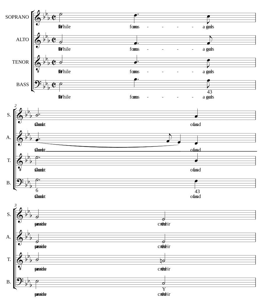 О, ради крика священной радости (O for a shout of sacred joy)