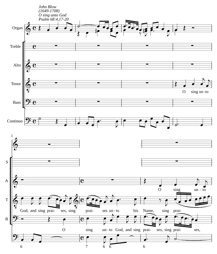 О пойте Богу (O sing unto God)