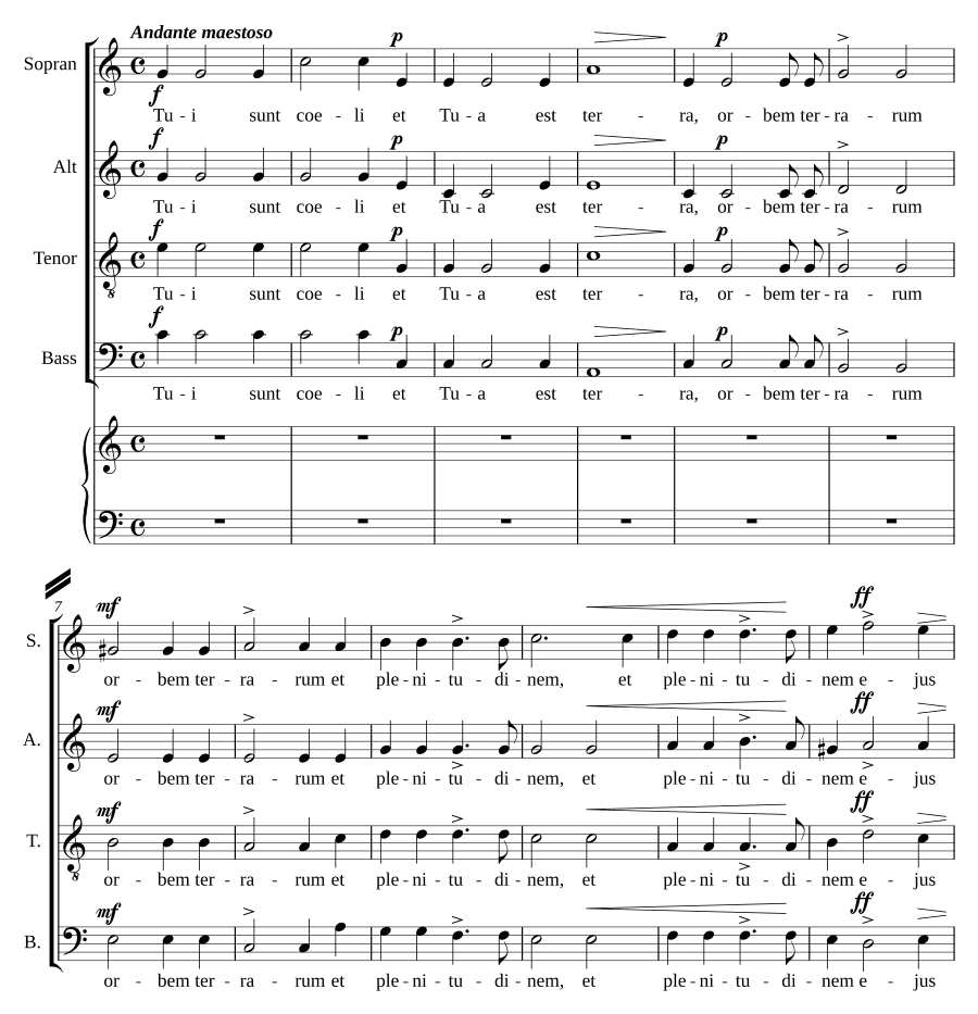 Офферторий к мессе Рождества (Offertorium ad Missa Nativitatis)