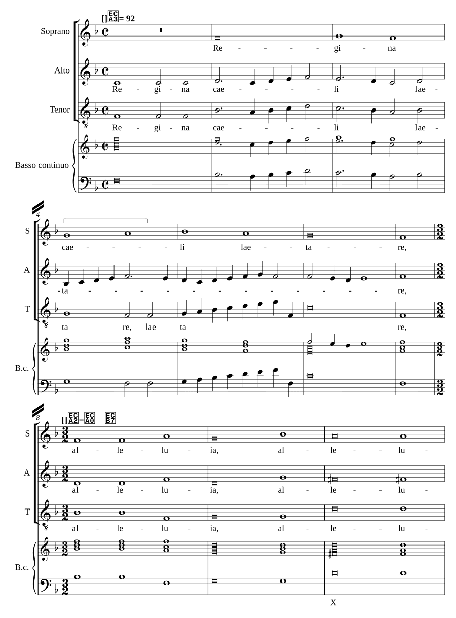 Царица небесная (Regina caeli). Джакомо Финетти
