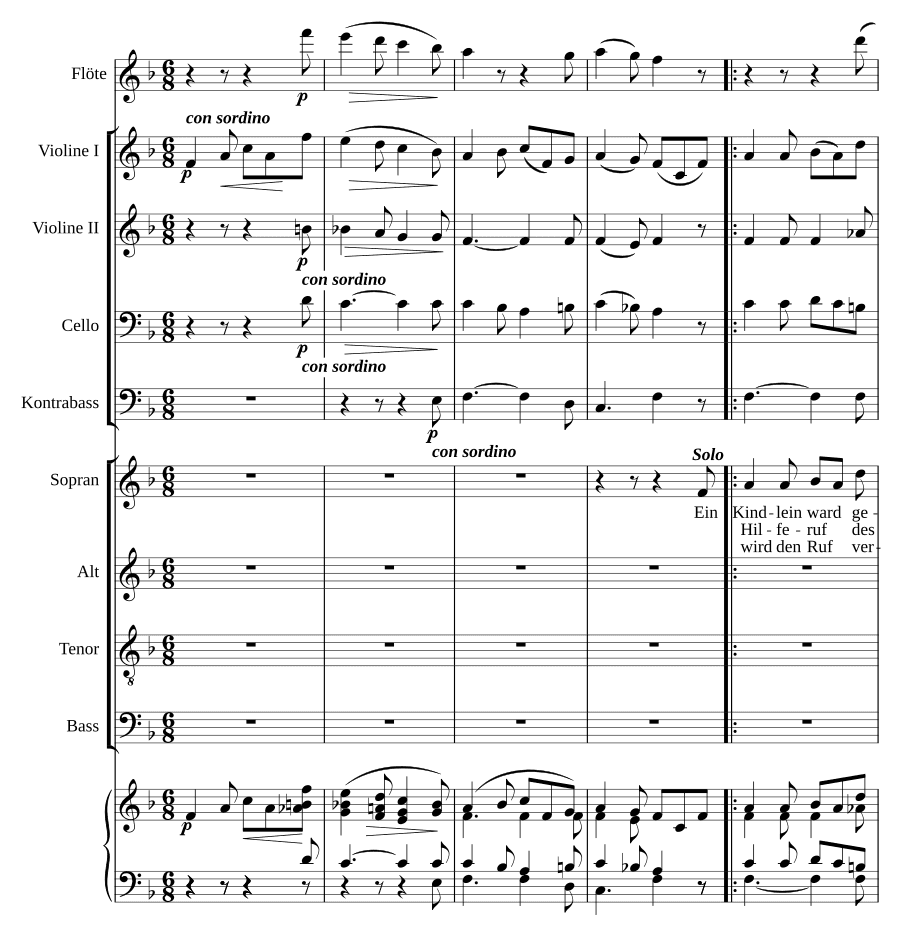 Рождественская песня (Weihnachtslied)